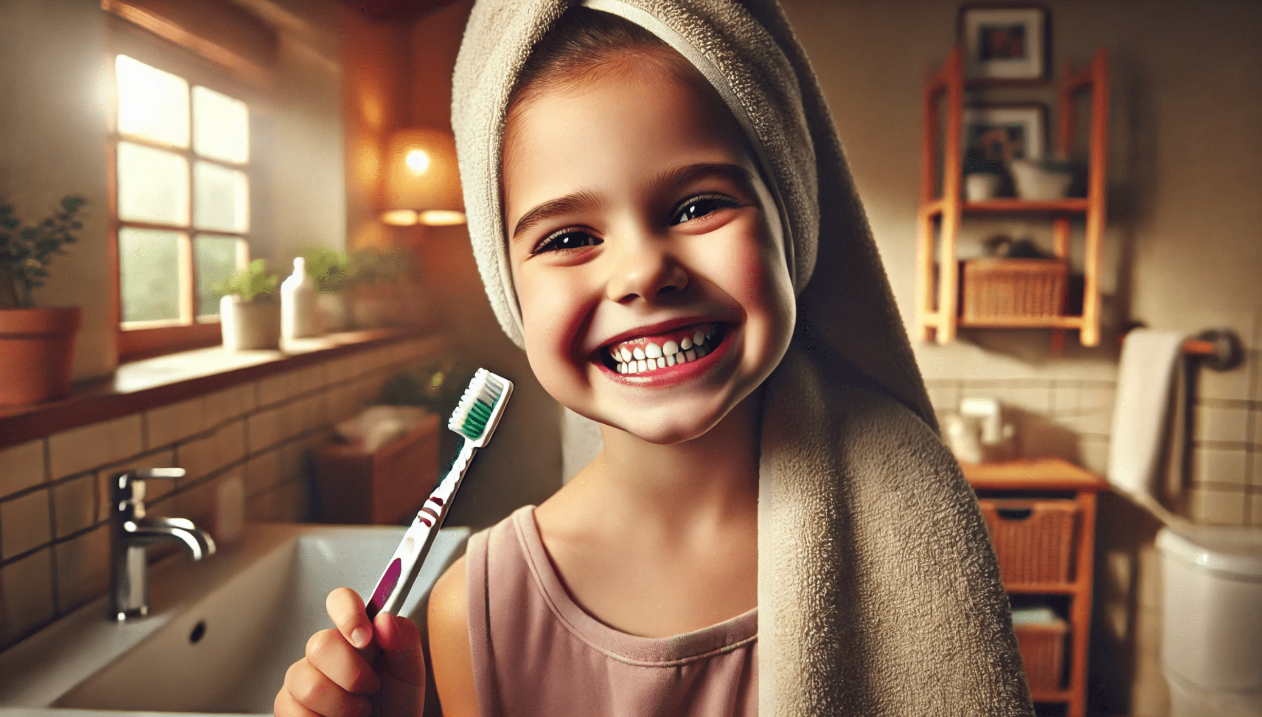How to teach a child about proper oral hygiene?